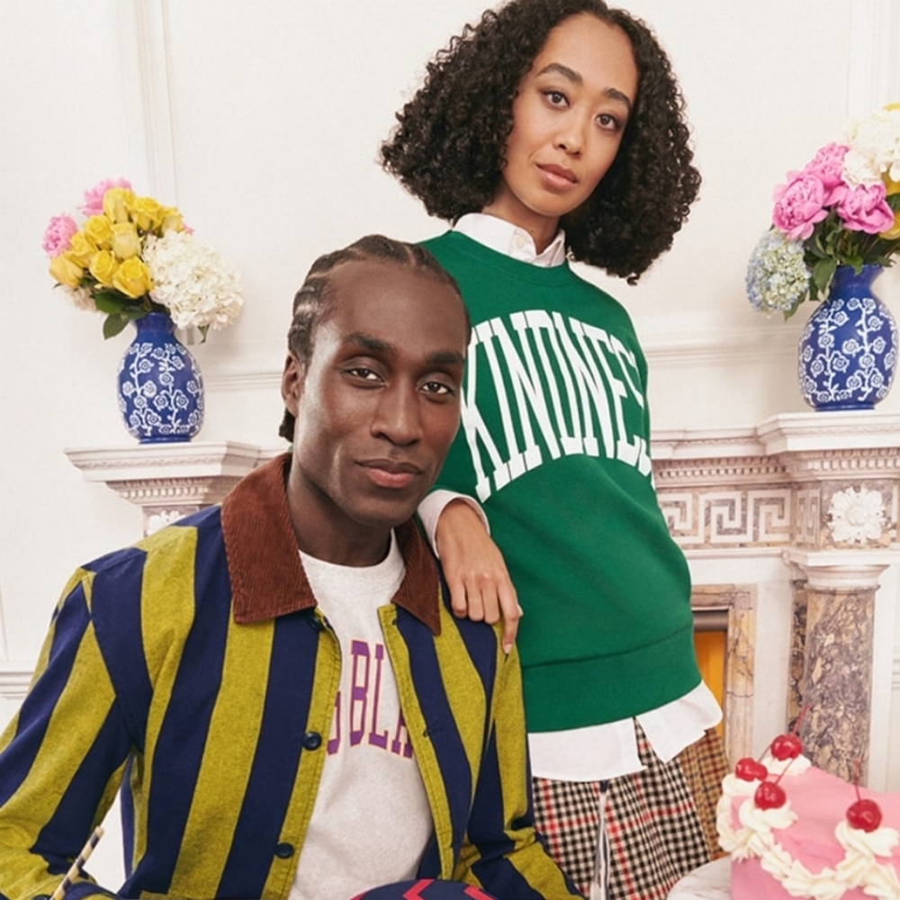 Rowing Blazers For Target Green Kindness Sweatshirt - Picture 2 of 10